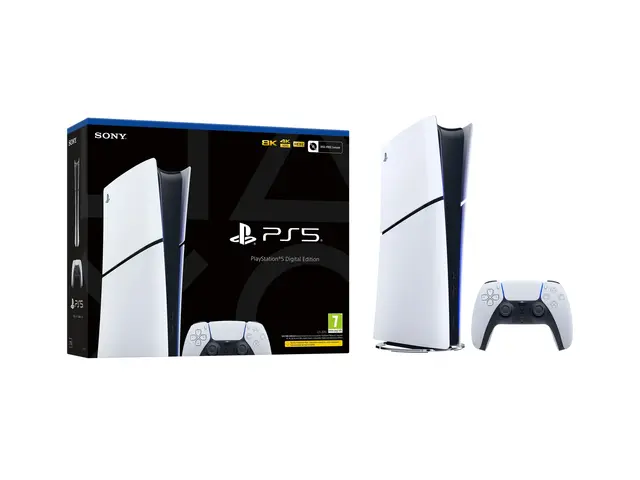 کنسول سونی PlayStation 5 Slim Digital ۱ ترابایت بههمراه هدست PlayStation VR2
